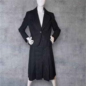Harve Benard Black Women's Blazer and Skirt Set (8)